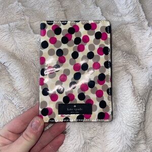 Kate Spade Multicolor Polka Dot Holder